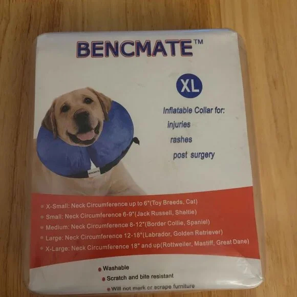 Inflatable Collar ~ XL ~ Blue - Picture 1 of 2